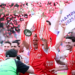 Arsenal Lift Premier League Trophy as West Ham Relegated